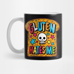 Gluten Hates Me Mug